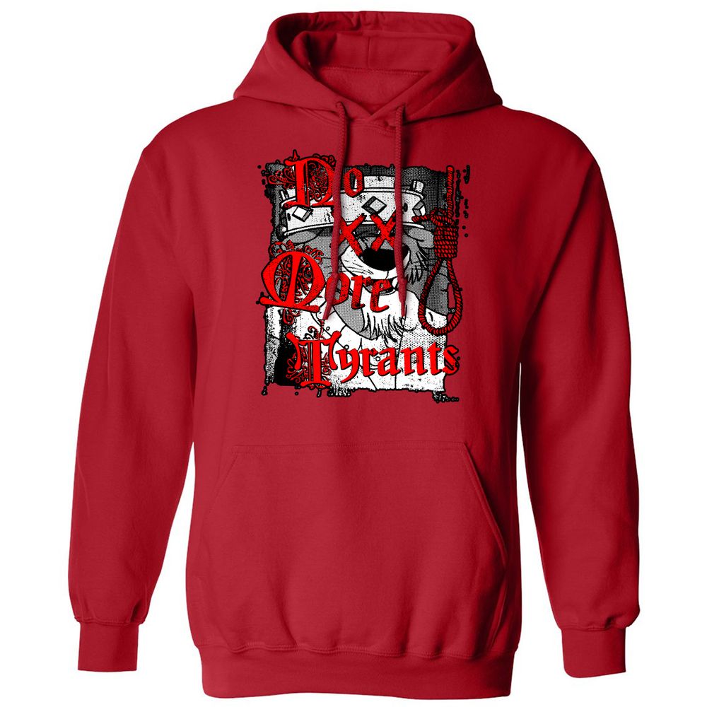 Classic Unisex Hoodie - QYBX7Z1C - Red - 5