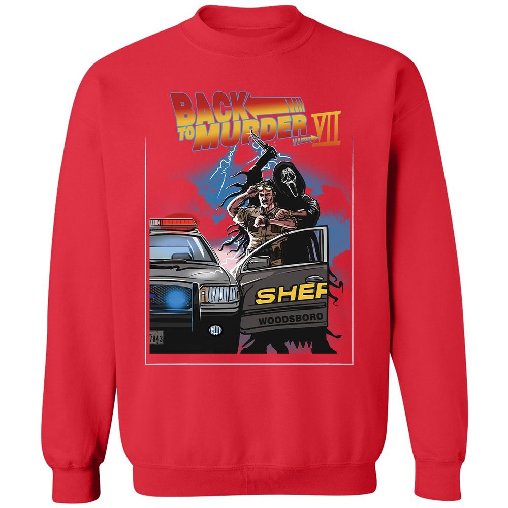 Classic Unisex Sweatshirt - SMZGGWAA - Red - 5