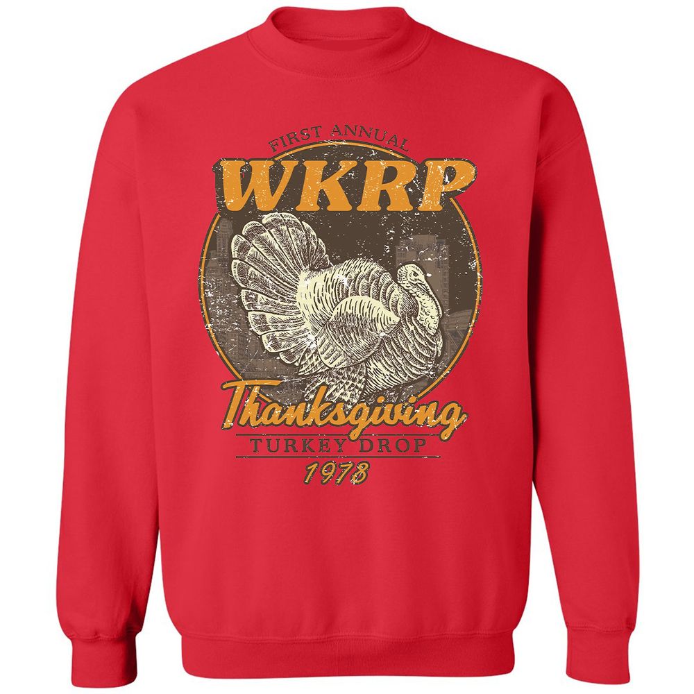 WKRP Turkey Drop - Red - 5