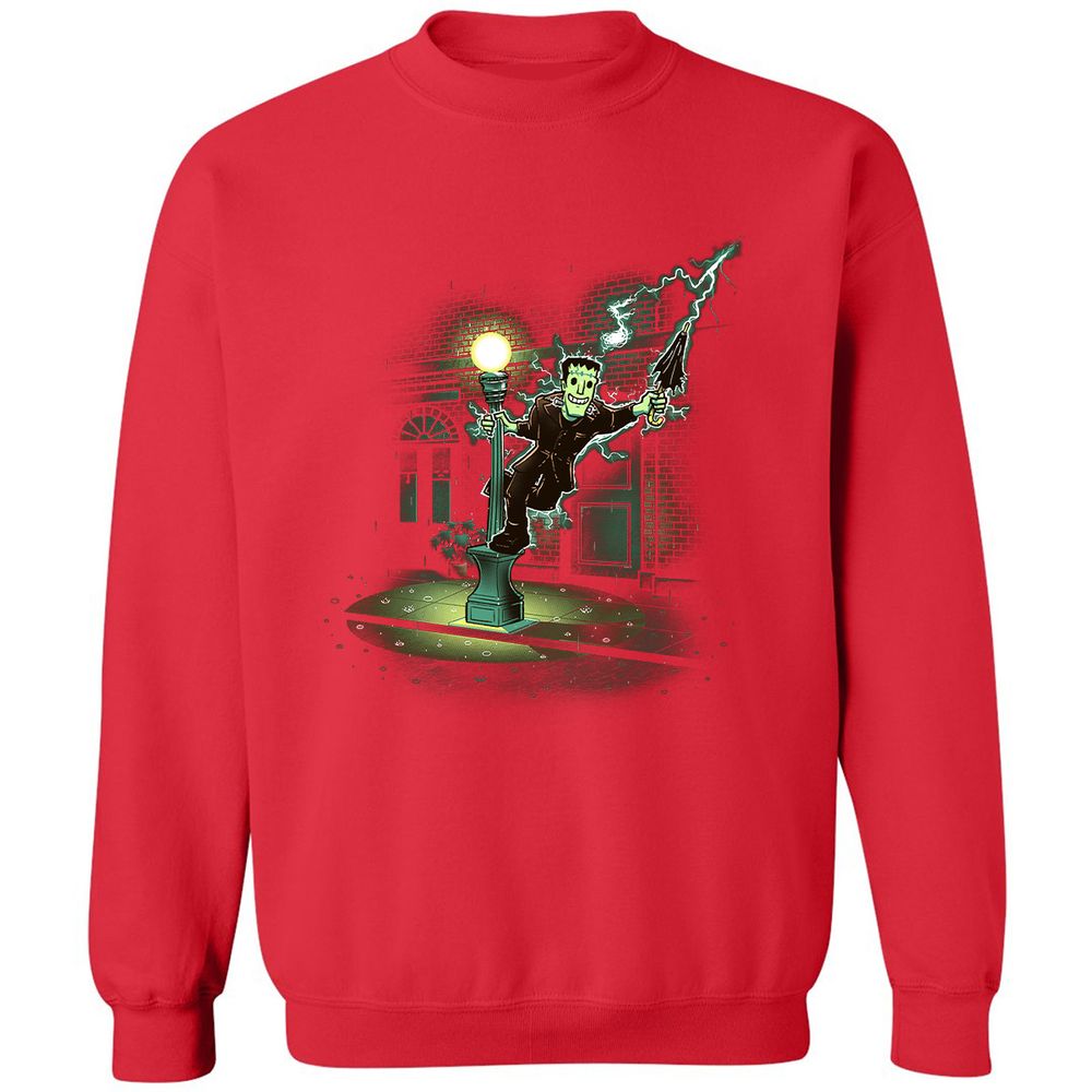 Classic Unisex Sweatshirt - 8N55ZRTX - Red - 5