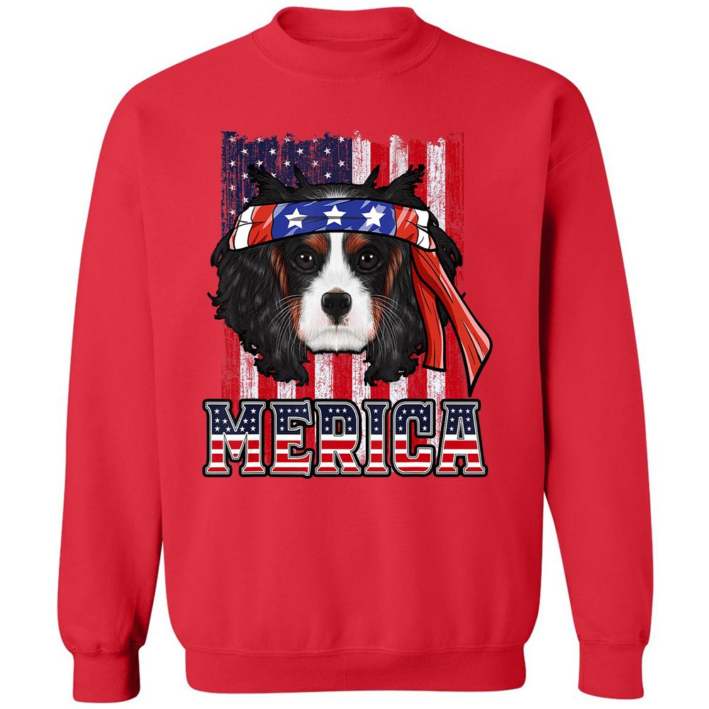 Classic Unisex Sweatshirt - GNRRRGXX - Red - 5