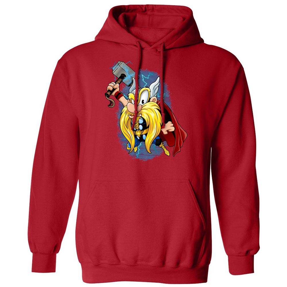 Classic Unisex Hoodie - HFQLVLYE - Red - 5