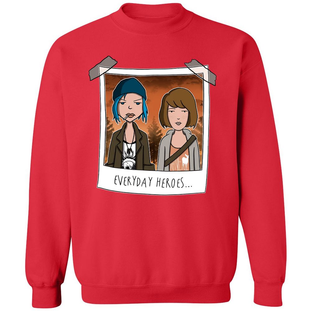 Classic Unisex Sweatshirt - AU1EPF78 - Red - 5