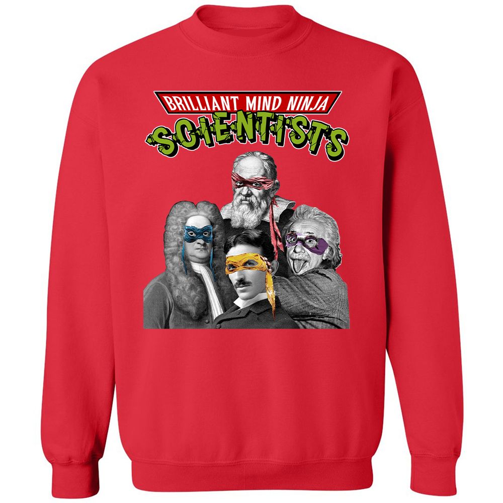 Classic Unisex Sweatshirt - 41L8H4PL - Red - 5