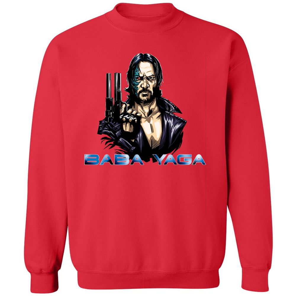 Classic Unisex Sweatshirt - HBMPBYRP - Red - 5