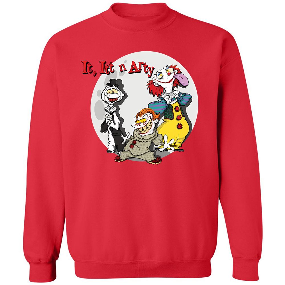 Classic Unisex Sweatshirt - URD9P237 - Red - 5