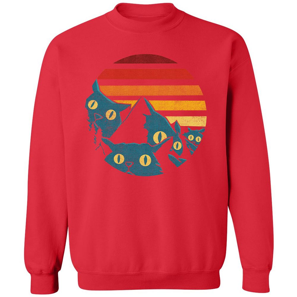 Classic Unisex Sweatshirt - B2G65Q85 - Red - 5