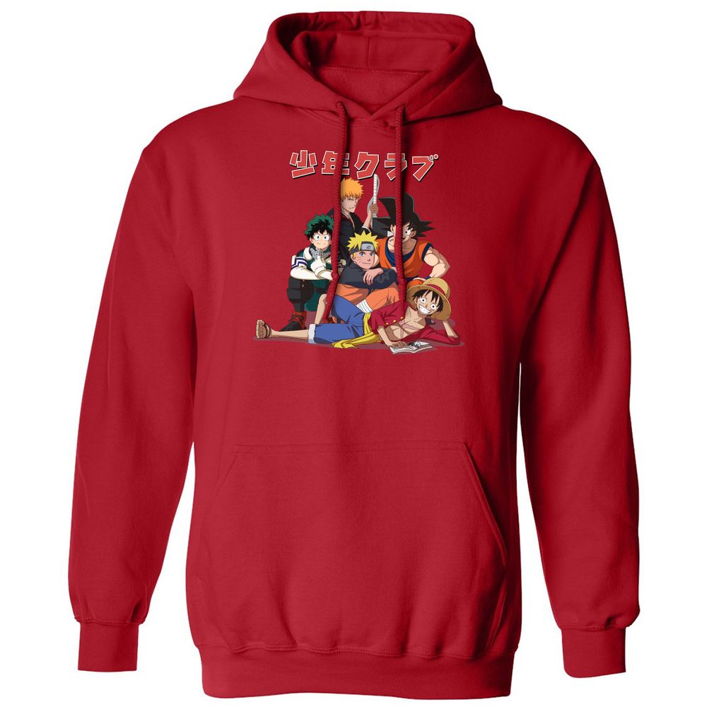 Classic Unisex Hoodie - YNZG21V7 - Red - 5