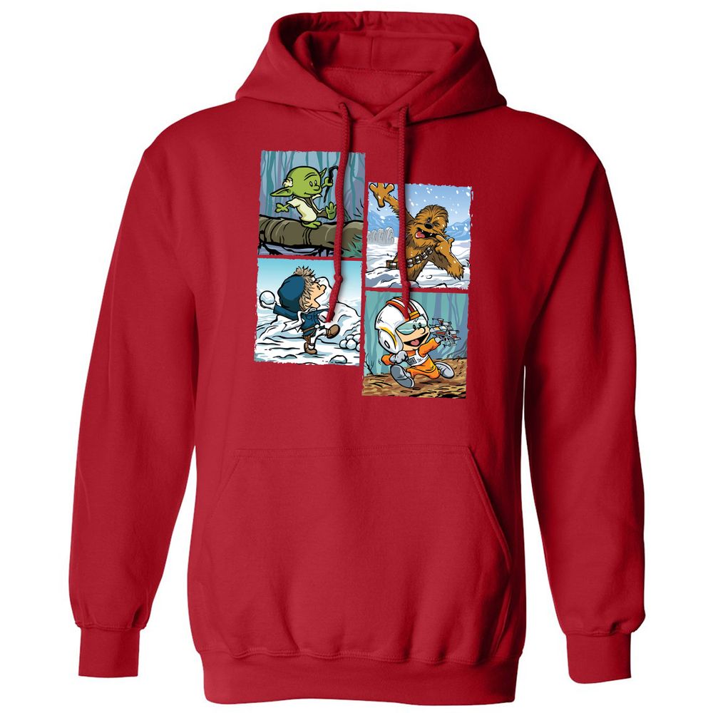 Classic Unisex Hoodie - FDEMEZYJ - Red - 5