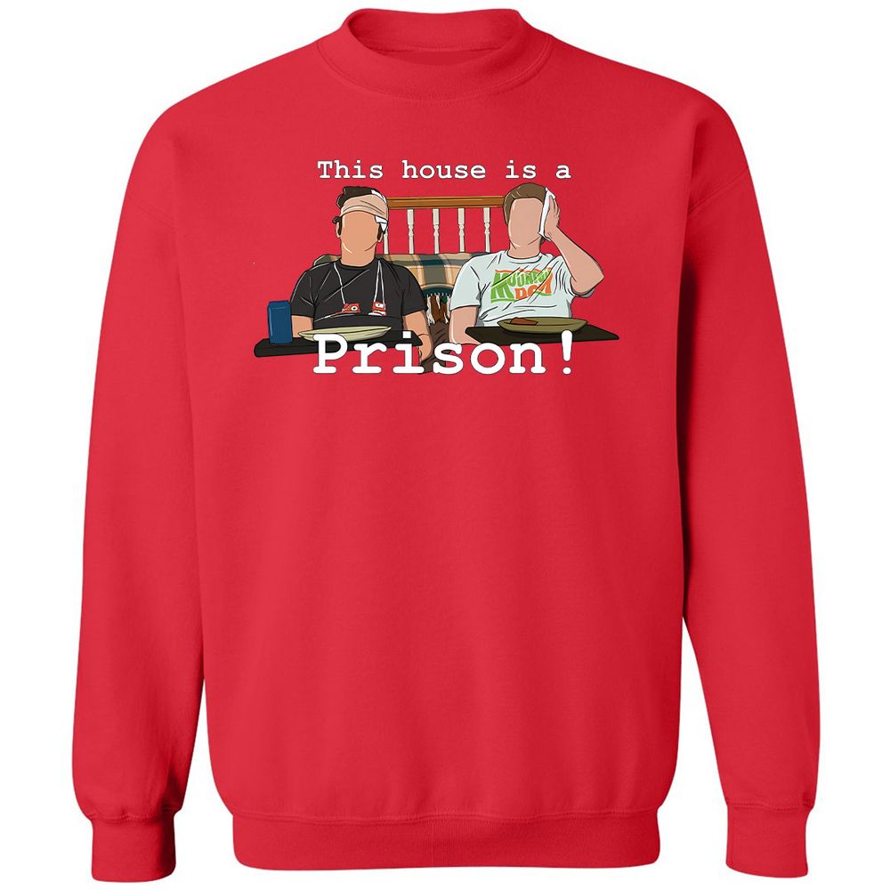 Classic Unisex Sweatshirt - EJ5R8F8W - Red - 5