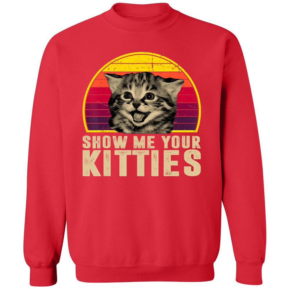 Classic Unisex Sweatshirt - EBYR179V - Red - 5