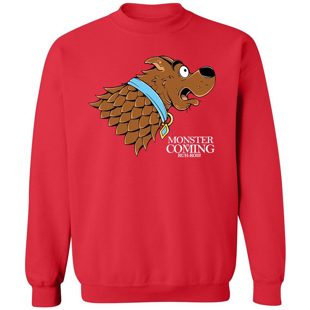 Classic Unisex Sweatshirt - BBKUT8TF - Red - 5