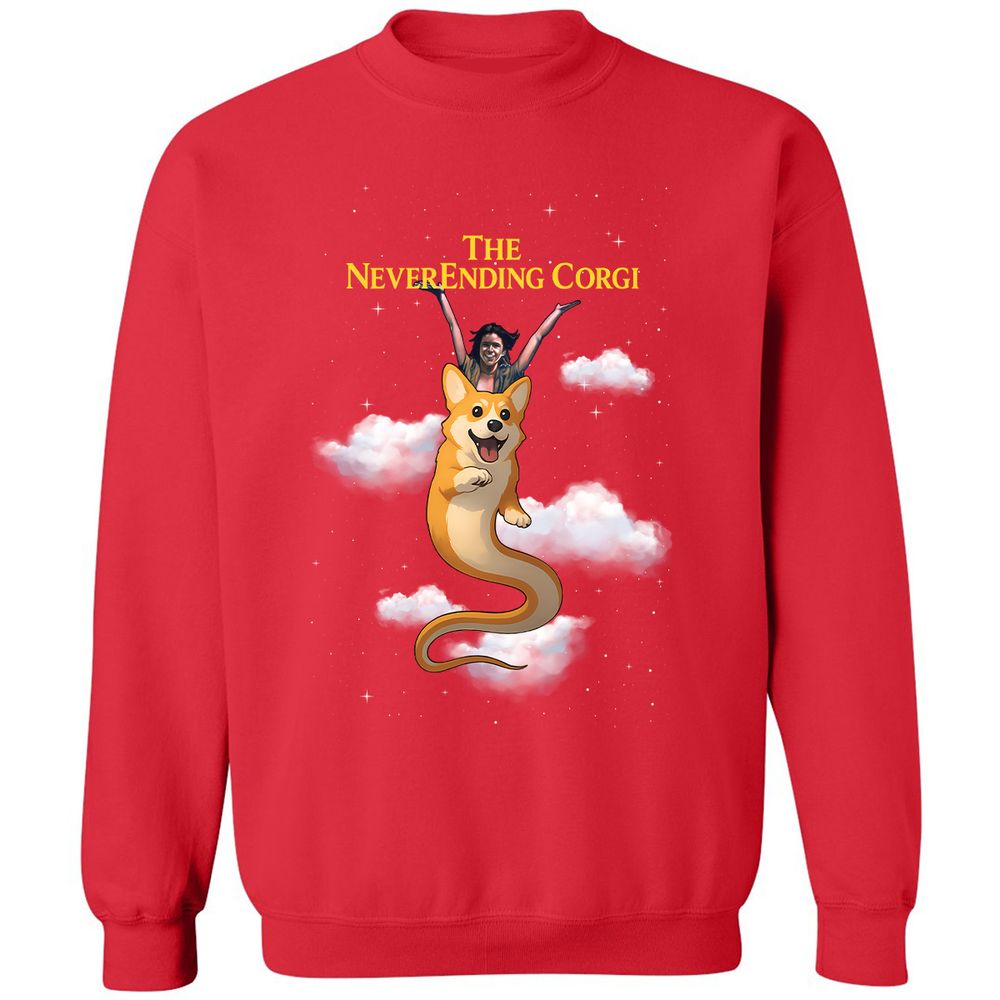 Classic Unisex Sweatshirt - USVG1YFY - Red - 5
