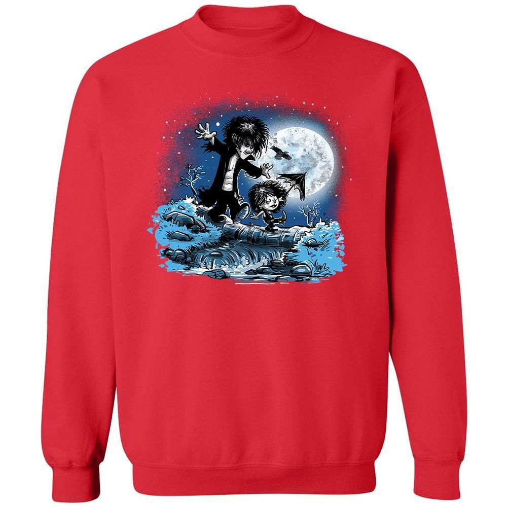 Classic Unisex Sweatshirt - LCZESY53 - Red - 5