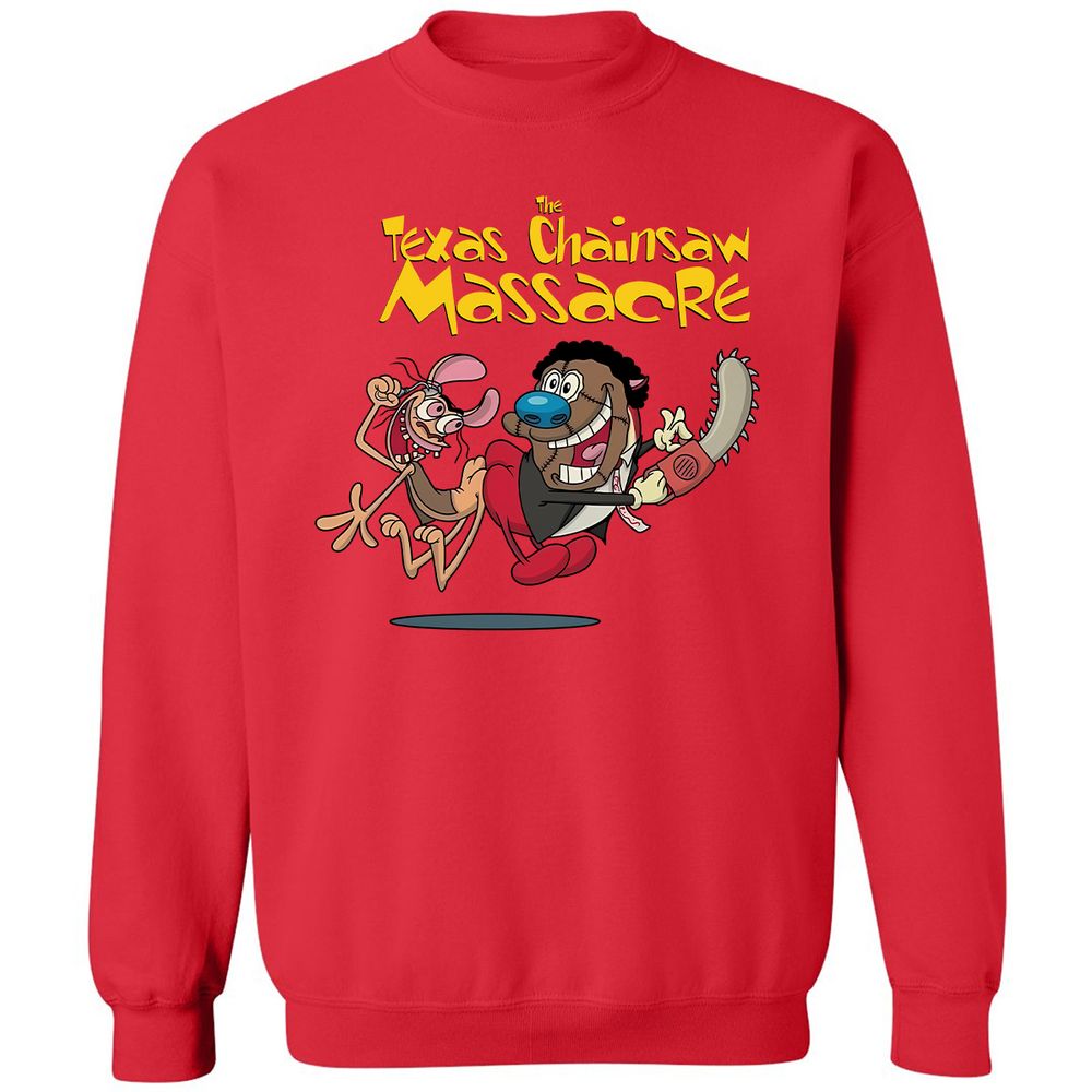 Classic Unisex Sweatshirt - 52B7YZ95 - Red - 5