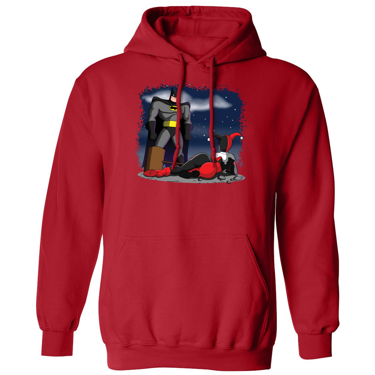 Classic Unisex Hoodie - GMNK6RUA - Red - 5