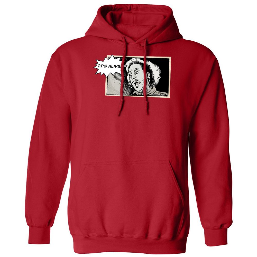 Classic Unisex Hoodie - BCVZJV8A - Red - 5