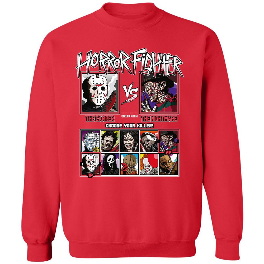 Classic Unisex Sweatshirt - B9BL3E3E - Red - 5