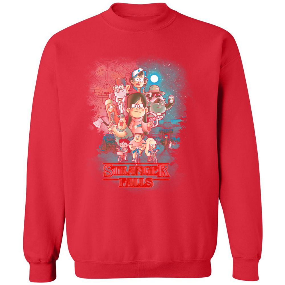 Classic Unisex Sweatshirt - Y1V7QEK6 - Red - 5