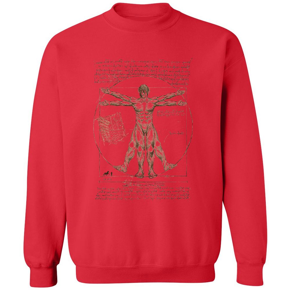 Classic Unisex Sweatshirt - MA38PHP6 - Red - 5
