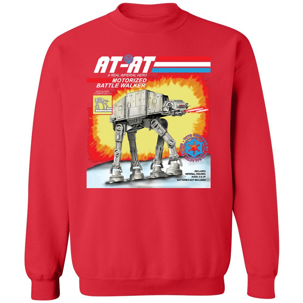 Classic Unisex Sweatshirt - LF8T5SSE - Red - 5