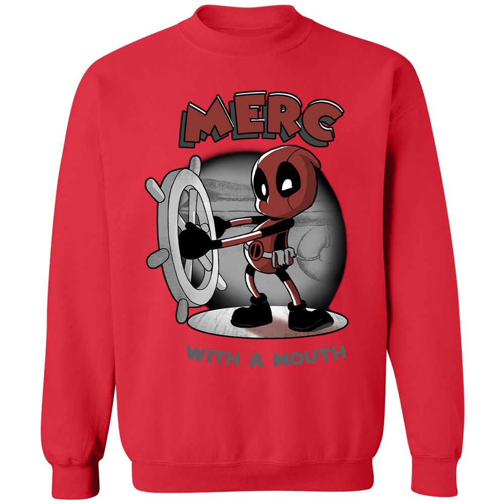 Classic Unisex Sweatshirt - 82SZ7S7A - Red - 5