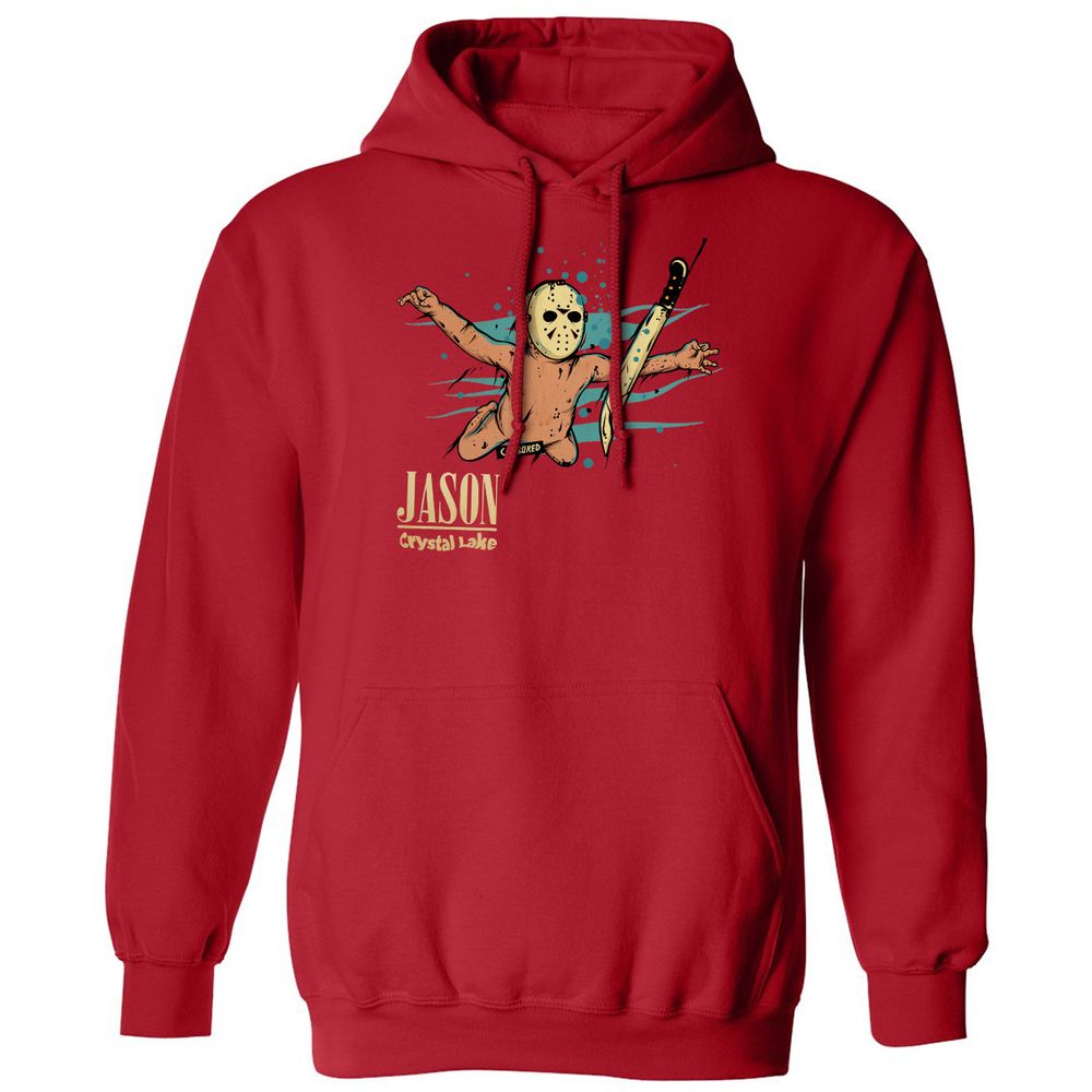 Classic Unisex Hoodie - 4H52CHC6 - Red - 5