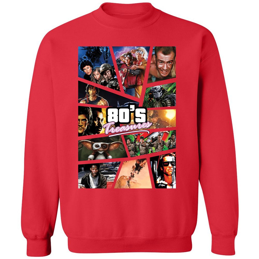 Classic Unisex Sweatshirt - VNKGABDB - Red - 5
