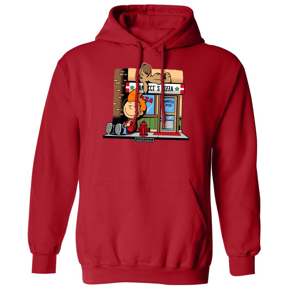 Classic Unisex Hoodie - ZVDH2UFJ - Red - 5
