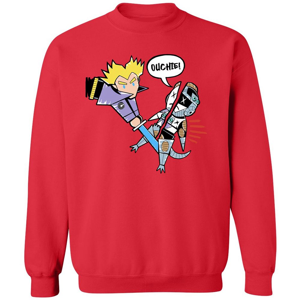 Classic Unisex Sweatshirt - K96RJ1DH - Red - 5