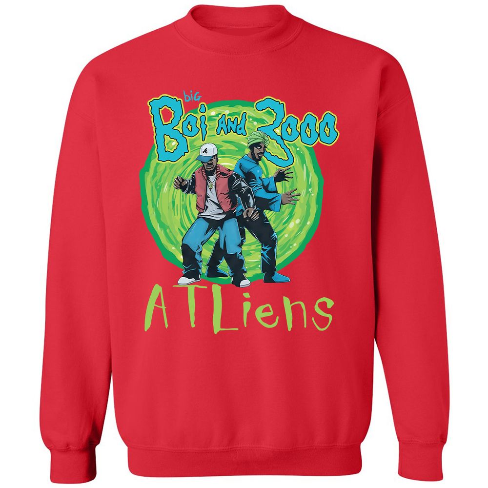 Classic Unisex Sweatshirt - 2TQ2FUHQ - Red - 5