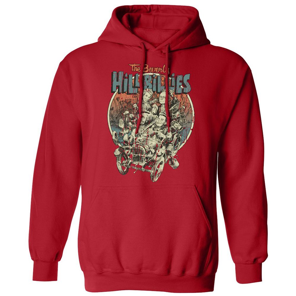 Classic Unisex Hoodie - 9R4DTTLD - Red - 5