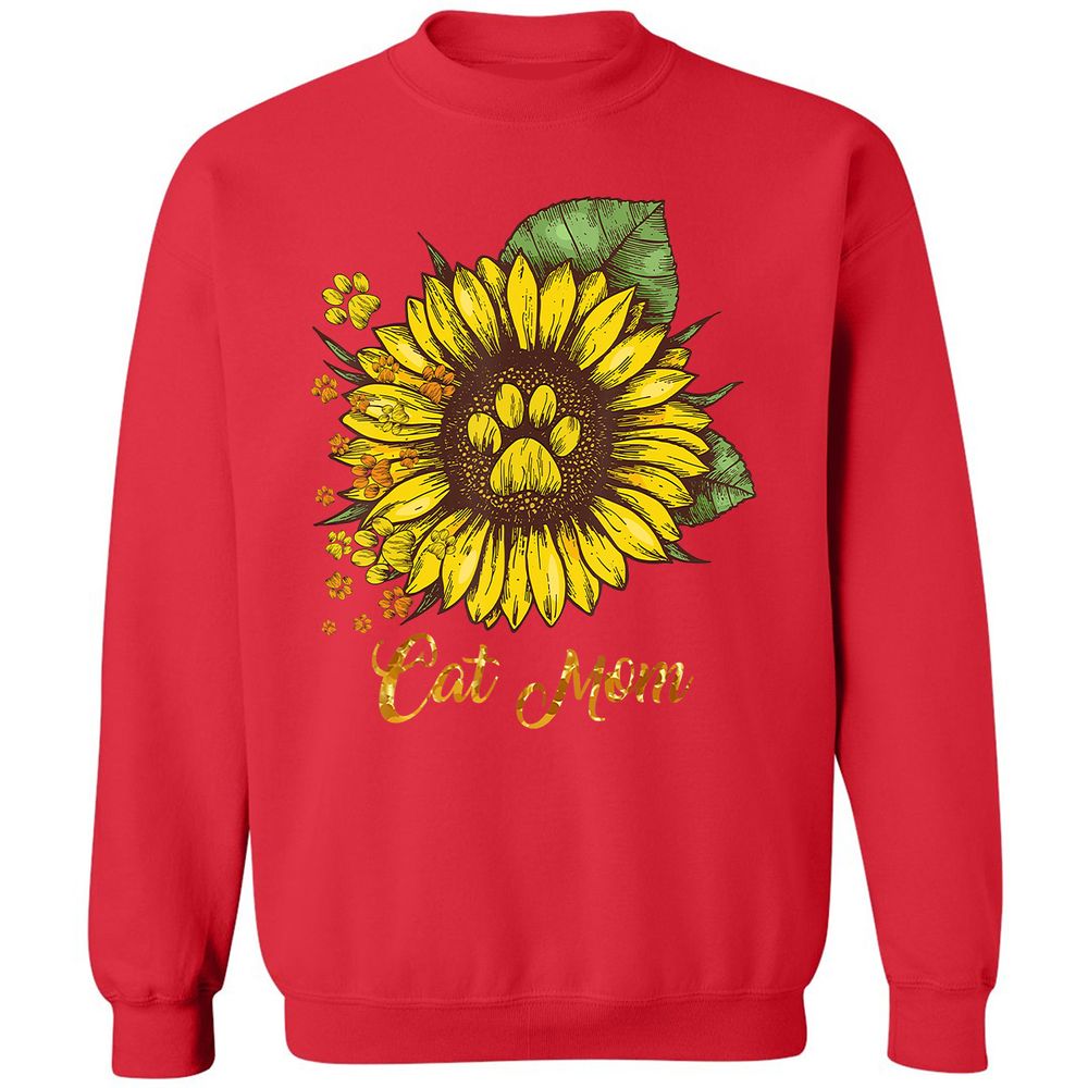 Classic Unisex Sweatshirt - KXXDER9L - Red - 5