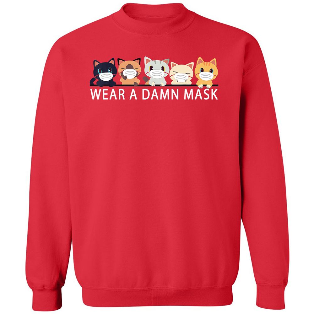 Classic Unisex Sweatshirt - KA8Q5APK - Red - 5