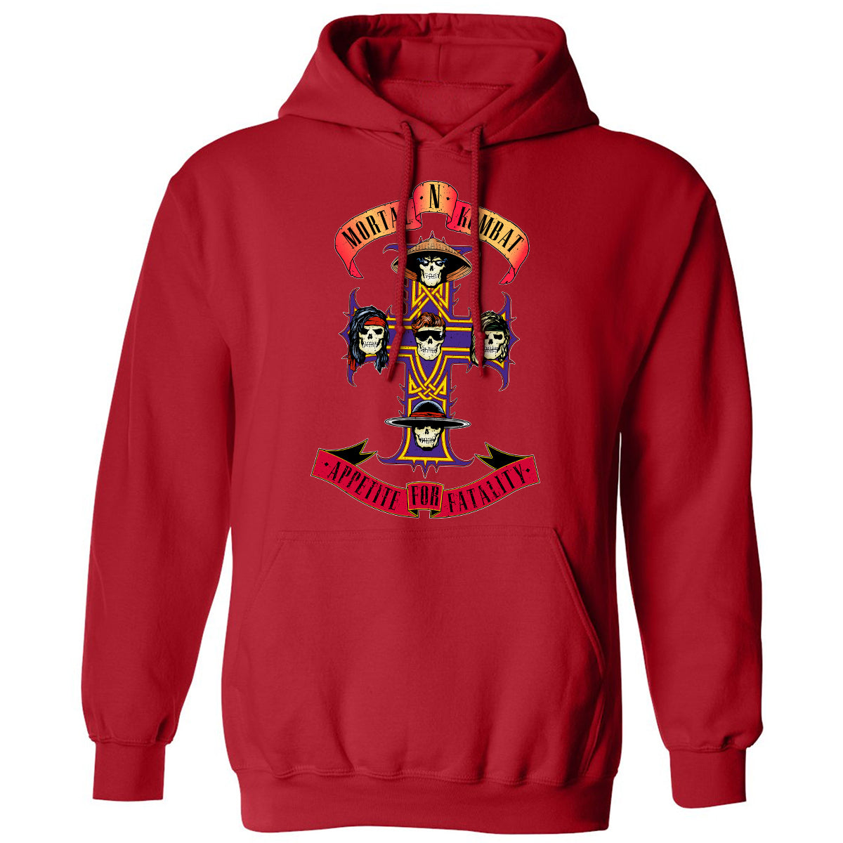 Classic Unisex Hoodie - 63EMDFJN - Red - 5