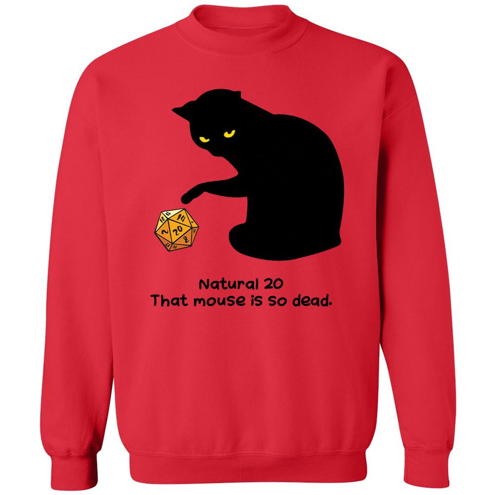 Classic Unisex Sweatshirt - G6YU7NBM - Red - 5