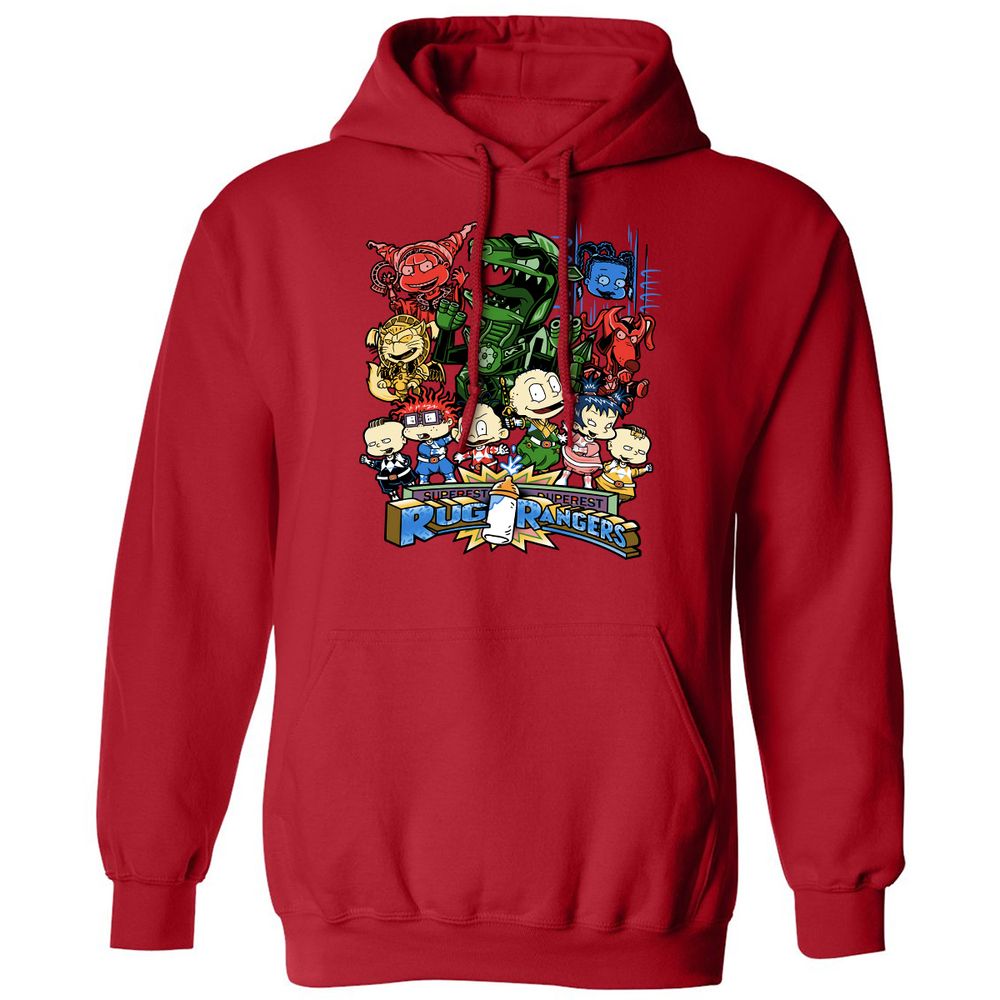 Classic Unisex Hoodie - PVYA33DD - Red - 5
