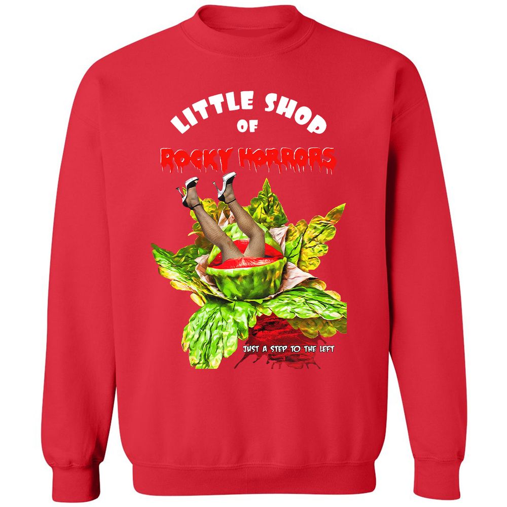 Classic Unisex Sweatshirt - Black - Red - 5