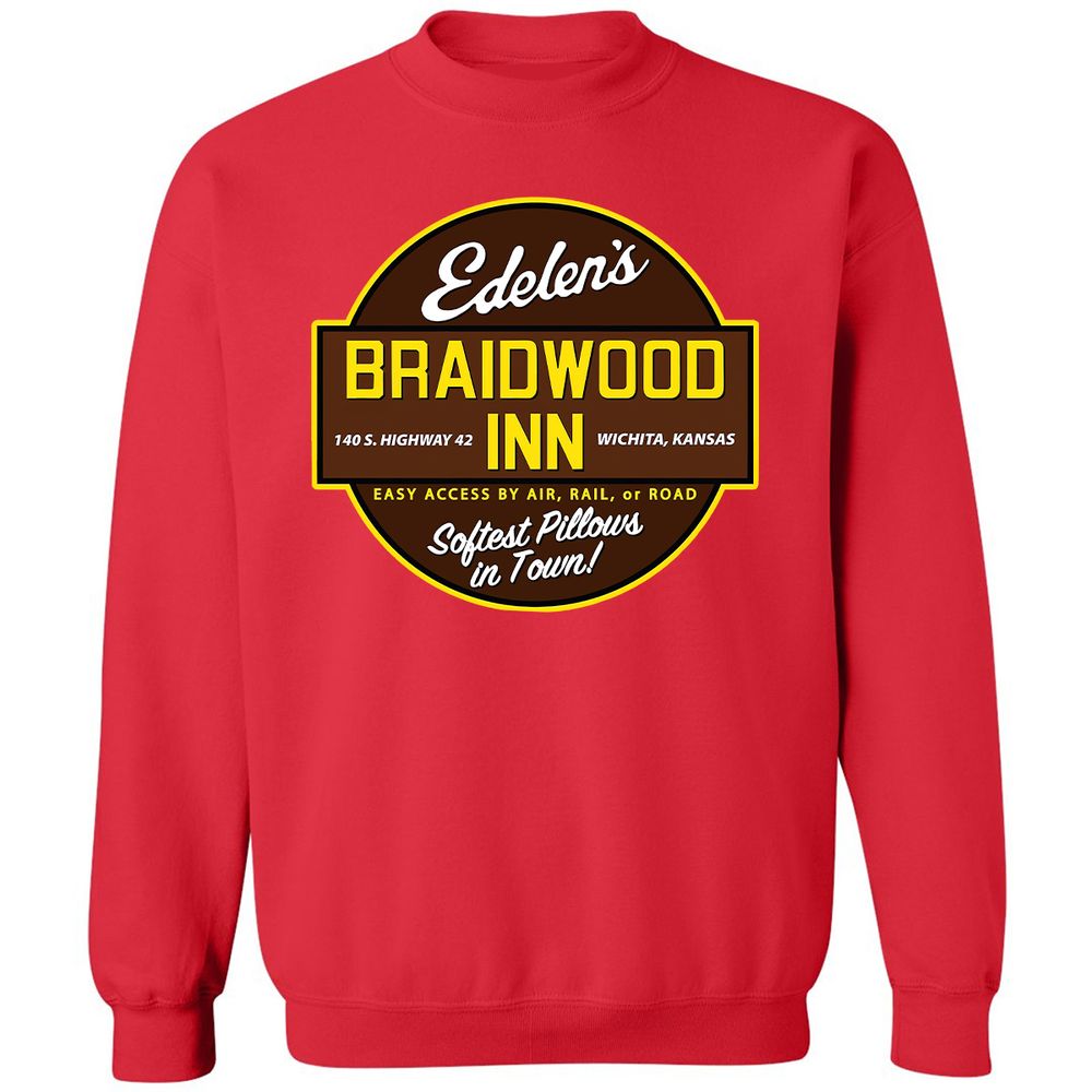 Classic Unisex Sweatshirt - 5B3VANW8 - Red - 5