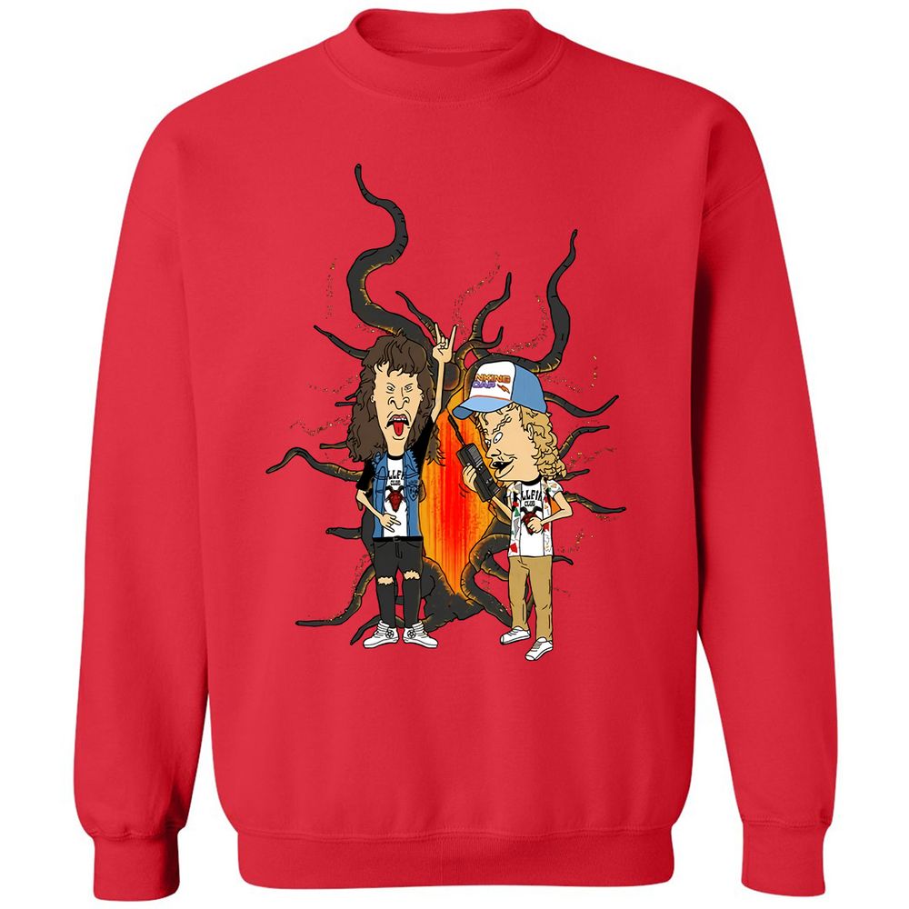 Classic Unisex Sweatshirt - VPCCQ59L - Red - 5