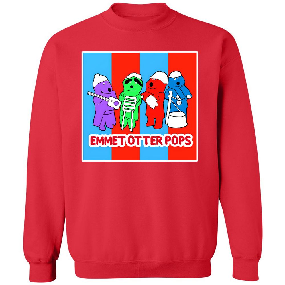 Classic Unisex Sweatshirt - ER6P1XWE - Red - 5