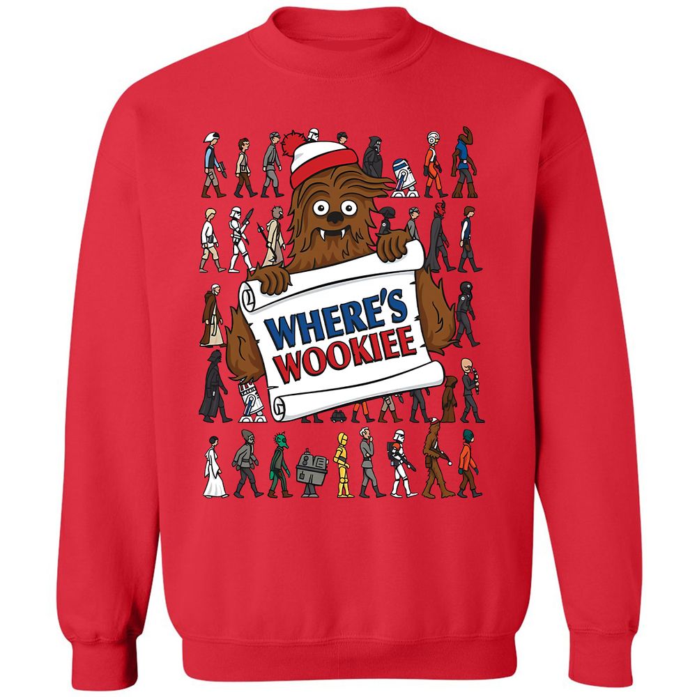 Classic Unisex Sweatshirt - 7CRDVWMV - Red - 5