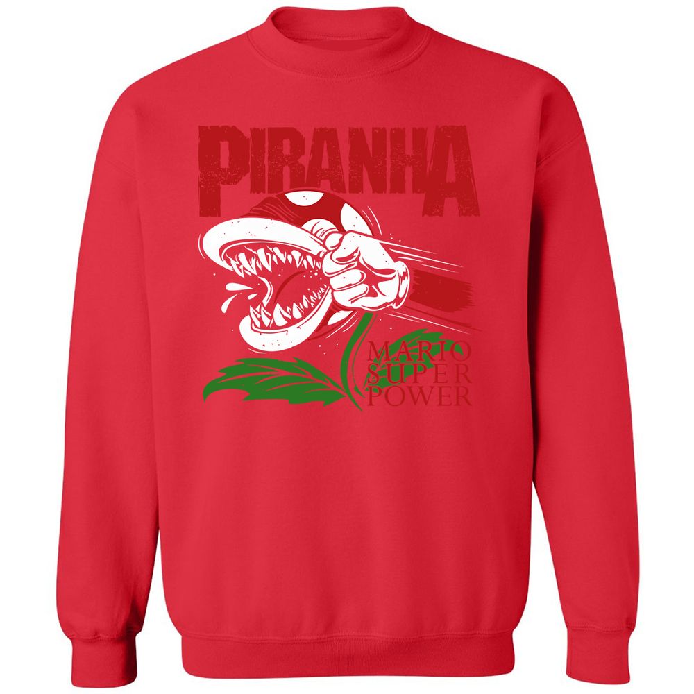 Classic Unisex Sweatshirt - MJKA71D8 - Red - 5