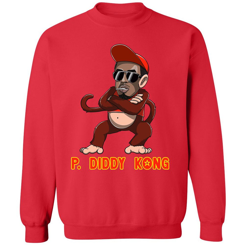 Classic Unisex Sweatshirt - 2ZX728J8 - Red - 5