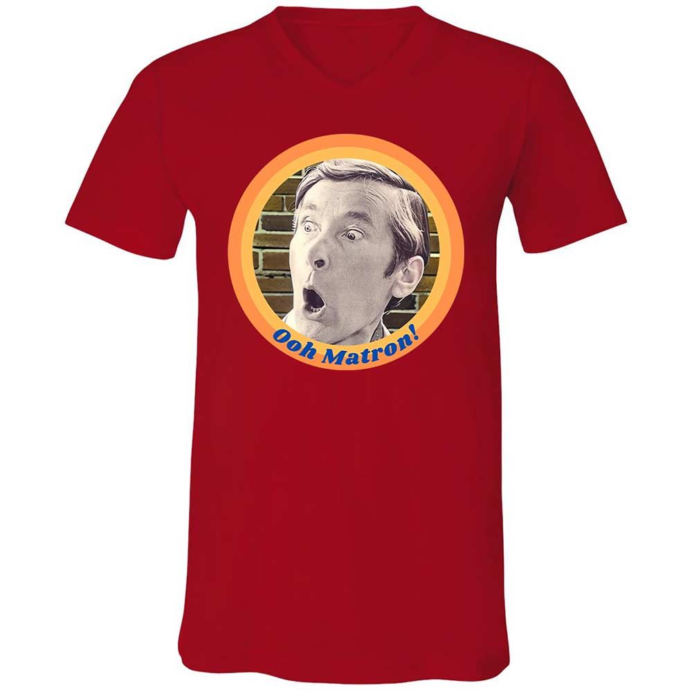 Unisex V-Neck T-Shirt - 66733UPN - Red - 5