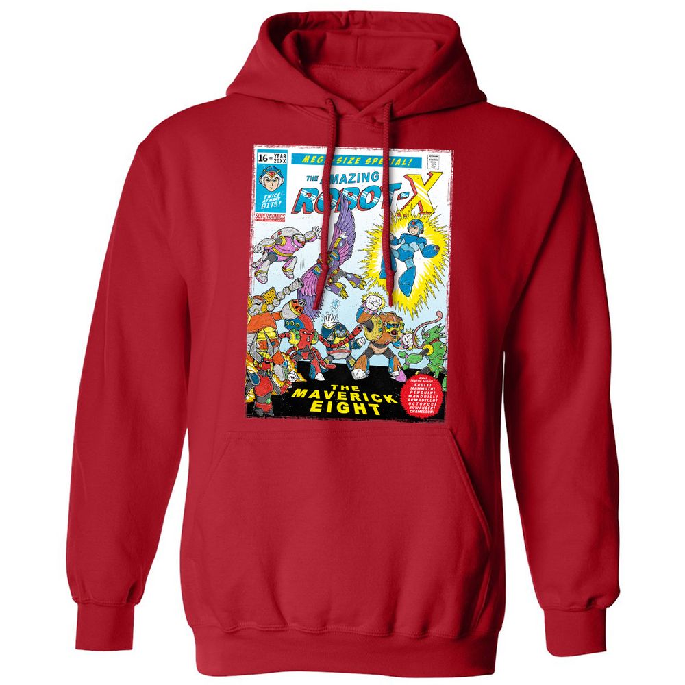 Classic Unisex Hoodie - YPMGP7TE - Red - 5