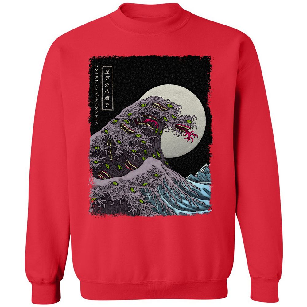 Classic Unisex Sweatshirt - LLUFCW61 - Red - 5