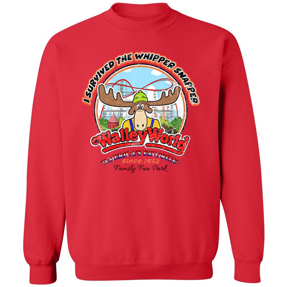 Classic Unisex Sweatshirt - ZLW29PUH - Red - 5