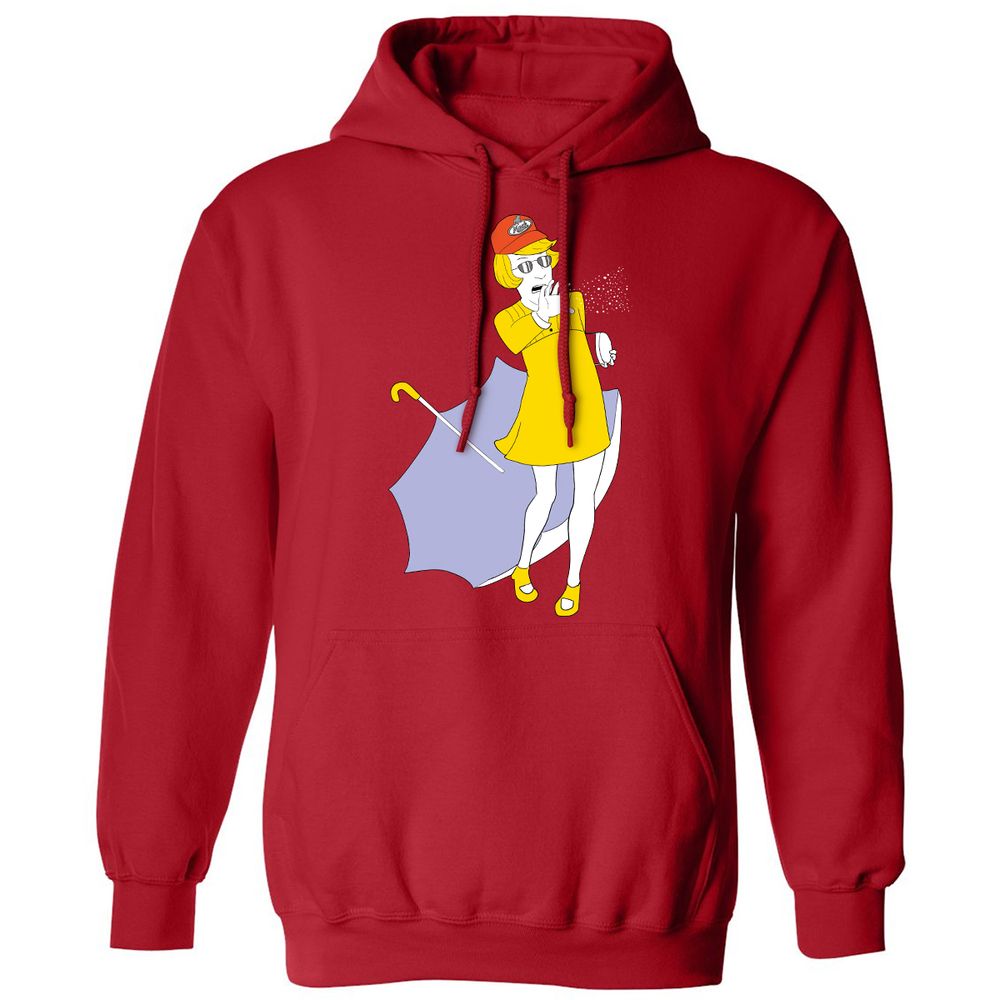 Classic Unisex Hoodie - WKUZSQG5 - Red - 5