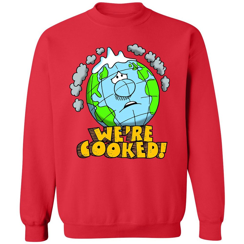 Classic Unisex Sweatshirt - K84EDMAS - Red - 5